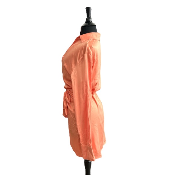 Finesse Remi Wrap Shirt Dress - Picture 2 of 14